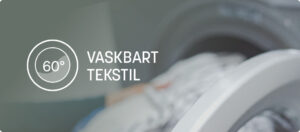 Vaskbart tekstil